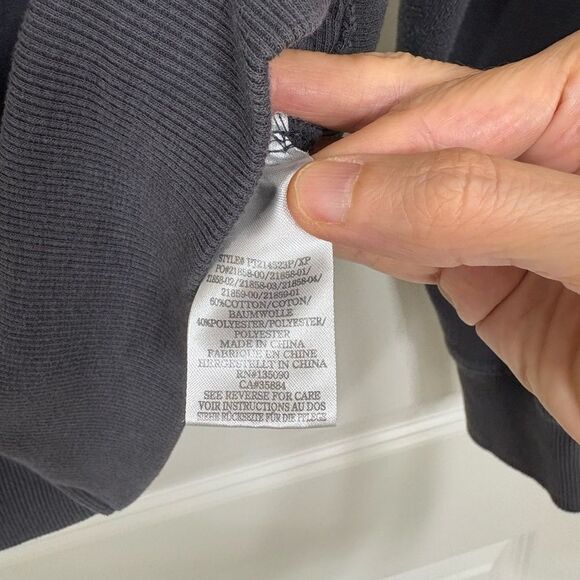 Peloton Black Zip-Up Hoodie with Pink Logo - size SM - Picture 5 of 5